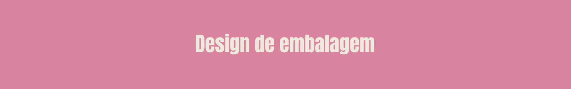 embalagem
